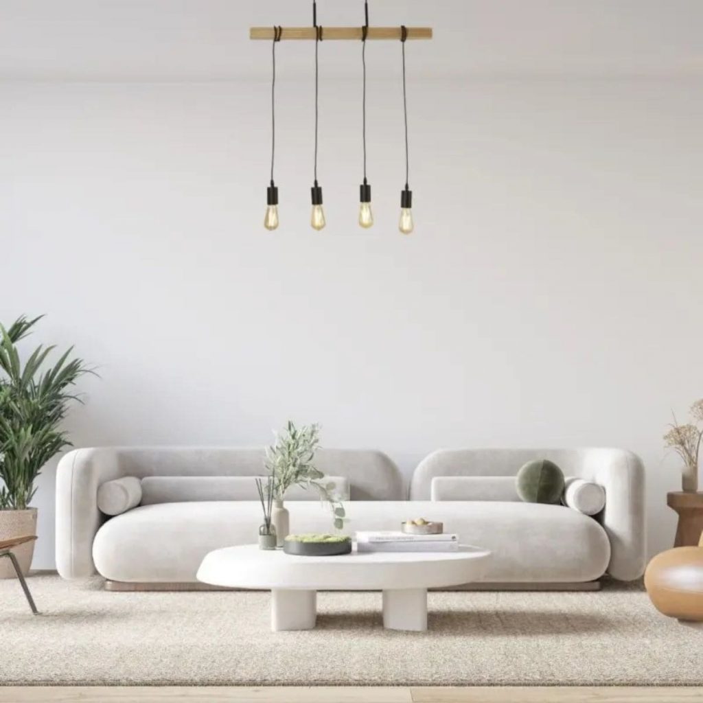 Lustre Bois et Noir | Présentation du style
